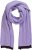 Ulla Popken Two Tone Knit Scarf Lavender - Аксесоари - 