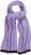 Ulla Popken Two Tone Knit Scarf Lavender - Аксесоари - 