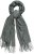 Ulla Popken Fringed Scarf Graphite Grey - Аксесоари - 