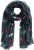Ulla Popken Love Lightweight Scarf Navy - Аксесоари - 