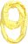 Ulla Popken Striped Infinity Scarf Lemon Yellow - Аксесоари - 