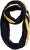 Ulla Popken Neon Stripe Infinity Scarf Navy - Аксесоари - 