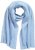 Ulla Popken Ribbed Knit Scarf Blue - Аксесоари - 