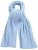 Ulla Popken Ribbed Knit Scarf Blue - Аксесоари - 