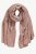 Ulla Popken Heather Knit Wool Blend Scarf Dark Pink - Аксесоари - 
