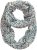 Ulla Popken Ditsy Floral Infinity Scarf Off-White - Аксесоари - 