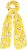 Ulla Popken Lemon Print Scarf Sun Yellow - Аксесоари - 