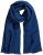 Ulla Popken Pleated Lightweight Scarf Dark Blue - Аксесоари - 