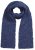 Ulla Popken Marled Mix Yarn Wool Blend Scarf Deep Aqua - Аксесоари - 