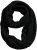Ulla Popken Knit Infinity Scarf Black - Аксесоари - 