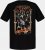 JP1880 KISS Retro Graphic Comfort Fit Band T-Shirt Black - Тениски - мъжки тениски големи размери