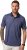 JP1880 Jay-Pi QuickDry Small Print Golf Polo Shirt Navy Blue - Поло тениски - мъжки тениски с яка големи размери