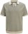 Jack & Jones Ceaston Knit Short Sleeve Sweater Vetiver - Суичъри & cуичъри с качулка - мъжки суичъри големи размери