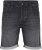 Jack & Jones Rick Con I.K. SHORTS Black Denim - Шорти - мъжки къси панталони големи размери