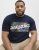 Jack & Jones Hawaii Shape Crew Neck T-Shirt Navy - Тениски - мъжки тениски големи размери