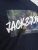 Jack & Jones Hawaii Shape Crew Neck T-Shirt Navy - Тениски - мъжки тениски големи размери