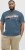 Jack & Jones Hawaii Shape Crew Neck T-Shirt Blue - Тениски - мъжки тениски големи размери