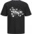 Jack & Jones Hawaii Crew Neck T-Shirt Black - Тениски - мъжки тениски големи размери
