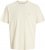 Jack & Jones Almeria Back Print T-Shirt Antique White - Тениски - мъжки тениски големи размери