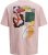 Jack & Jones Fold Crew Neck T-Shirt Tickled Pink - Тениски - мъжки тениски големи размери