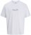 Jack & Jones Marina Crew Neck T-Shirt Bright White/Premium Frost - Тениски - мъжки тениски големи размери