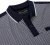 Kam Jeans 5518 Smart Mini Geo-Print Polo Navy - Поло тениски - мъжки тениски с яка големи размери