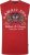 Kam Jeans 5763 Hawaii Surf Vest Sleeveless T-Shirt Washed Red - Тениски - мъжки тениски големи размери