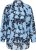 Kaffe Curve Sasja Риза с дълъг ръкав Blue Snake Flower - Блузи и туники - 