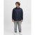 Jack & Jones Norrebro Denim Long Sleeve Shirt Dark Blue Denim - Ризи - мъжки ризи големи размери