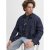 Jack & Jones Norrebro Denim Long Sleeve Shirt Dark Blue Denim - Ризи - мъжки ризи големи размери