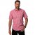 JP1880 Shirt Traditional Checked Short Sleeve Red - Ризи - мъжки ризи големи размери