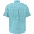 JP1880 Shirt Traditional Short Sleeve Turquoise - Ризи - мъжки ризи големи размери