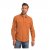 JP1880 Shirt Flannel Long Sleeve Orange TALL - МЪЖКО ОБЛЕКЛО MT-6XLT - дрехи за високи мъже