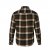 JP1880 Shirt Flannel Long Sleeve Dark Brown TALL - ВИСОКИ-размери - дрехи за високи мъже