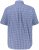 JP1880 Short Sleeve Check Print Traditional Shirt Blue - Ризи - мъжки ризи големи размери