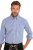 JP1880 Shirt Traditional Checked Long Sleeve Blue - Ризи - мъжки ризи големи размери