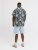 Jack & Jones Honolulu Short Sleeve Resort Shirt Black - Ризи - мъжки ризи големи размери