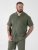 D555 Connor Stretch Cuban Collar Reosrt Short Sleeve Shirt Khaki - Ризи - мъжки ризи големи размери