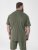 D555 Connor Stretch Cuban Collar Reosrt Short Sleeve Shirt Khaki - Ризи - мъжки ризи големи размери