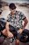 JP1880 Skull Pattern Jersey Short Sleeve Shirt Black - Ризи - мъжки ризи големи размери