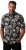 JP1880 Skull Pattern Jersey Short Sleeve Shirt Black - Ризи - мъжки ризи големи размери