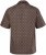 JP1880 Boxy Cuba Short Sleeve Shirt Brown - Ризи - мъжки ризи големи размери