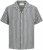 Jack & Jones Montauk Crochet Short Sleeve Shirt Navy - Ризи - мъжки ризи големи размери