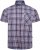 Kam Jeans 6339 Checked Short Sleeve Shirt Blue - Ризи - мъжки ризи големи размери