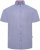 Kam Jeans 6340 Linen Mix Short Sleeve Shirt Blue - Ризи - мъжки ризи големи размери
