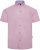 Kam Jeans 6340 Linen Mix Short Sleeve Shirt Pink - Ризи - мъжки ризи големи размери