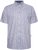 Kam Jeans 6345 Jewel Pattern Short Sleeve Shirt Blue - Ризи - мъжки ризи големи размери
