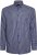 Kam Jeans 6351 Classic Gingham Shirt Long Sleeve Navy - Ризи - мъжки ризи големи размери