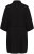 Kaffe Curve Mille Short Shirt Dress Black Deep - Мини рокли - 