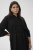 Kaffe Curve Mille Short Shirt Dress Black Deep - Мини рокли - 
